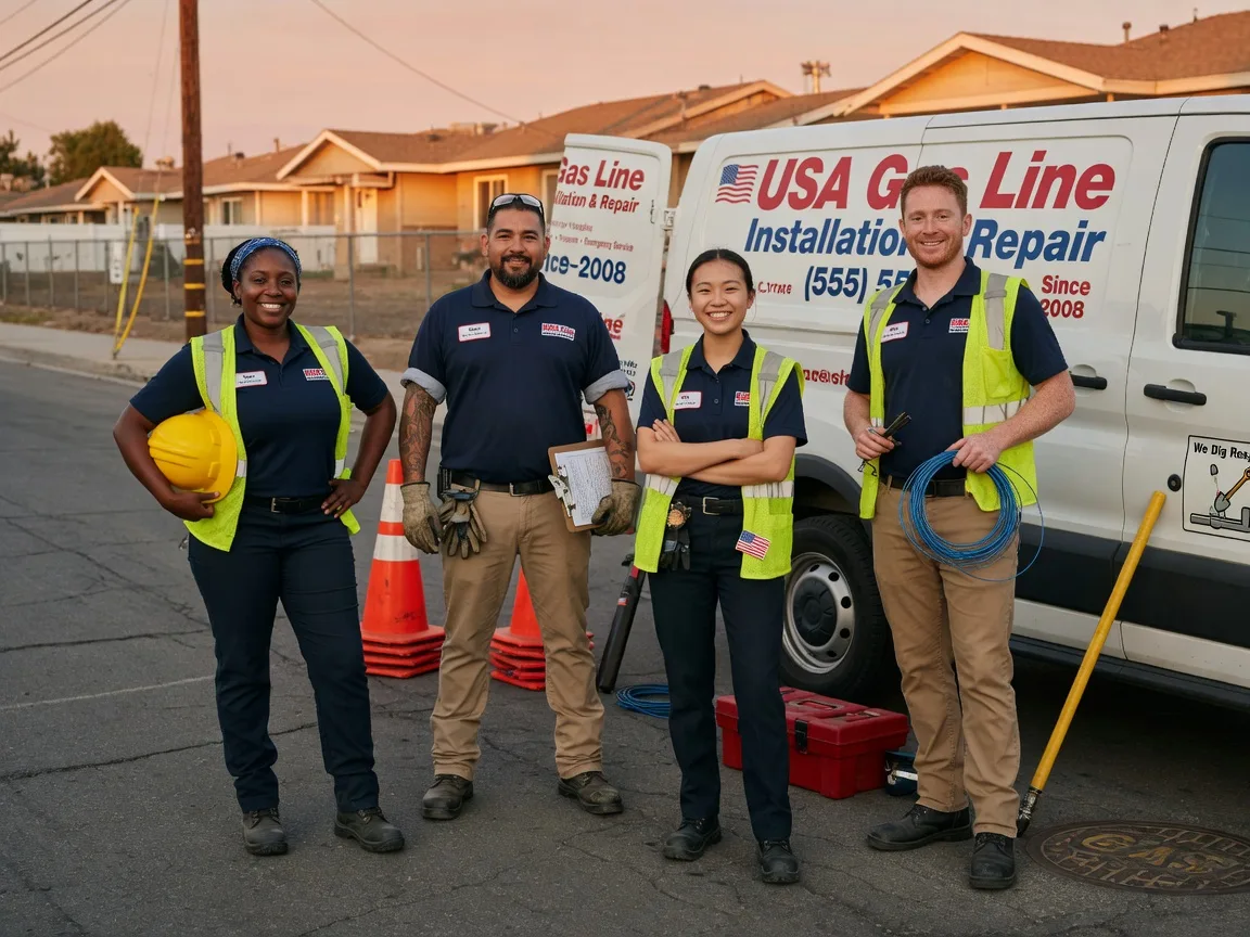 Gas Line Installation company in Perry, AR
